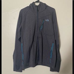 XL Lightweight hooded North Face jacket